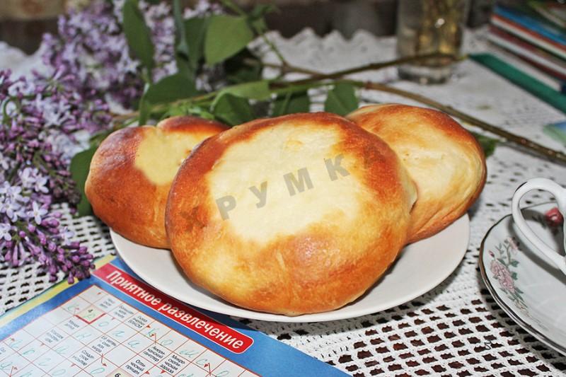 Обложка рецепта Шанежки шаньги со сметаной