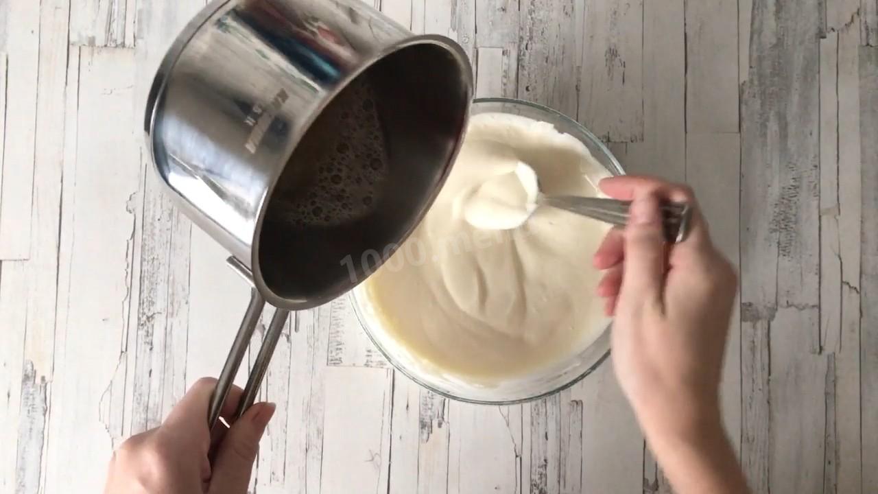 Шаг 5 приготовления Желе из сметаны и какао