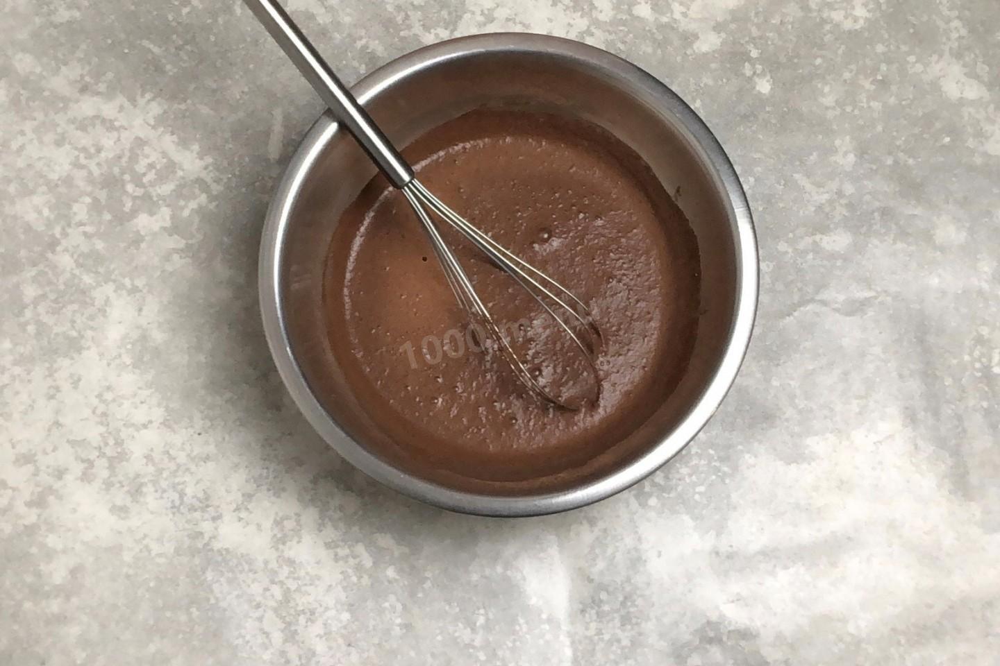 Шаг 3 приготовления Мокрый шоколадный пирог