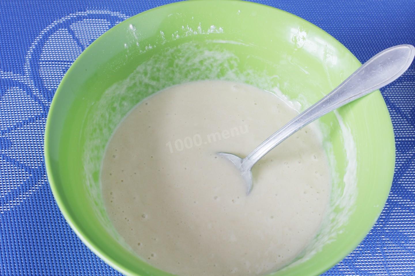 Шаг 2 приготовления Жареные дрожжевые пирожки с начинкой из куриной печени