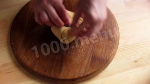 Шаг 18 приготовления Слоистые лепёшки с творогом и зеленью