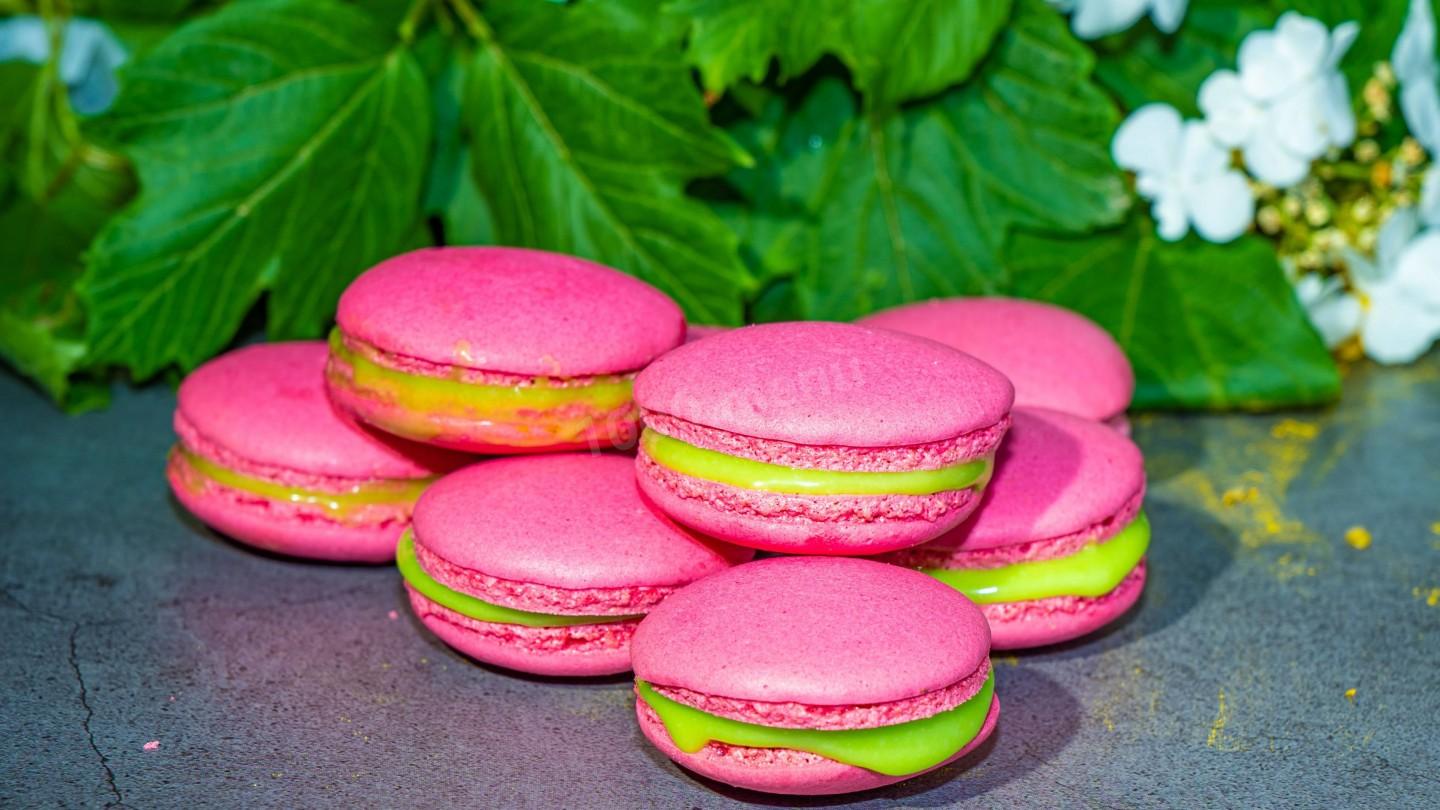 Шаг 19 приготовления Макарон на итальянской меренге