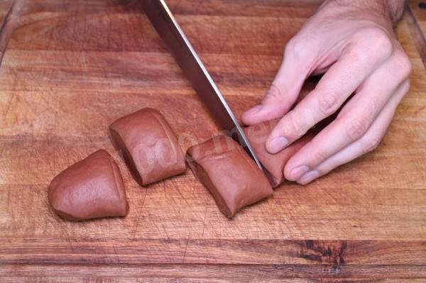 Шаг 5 приготовления Печенье со сливками