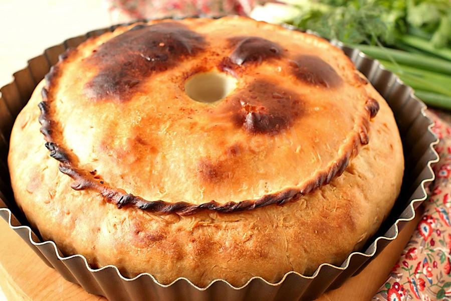 Обложка рецепта Картофельный балиш на воде и животном жире