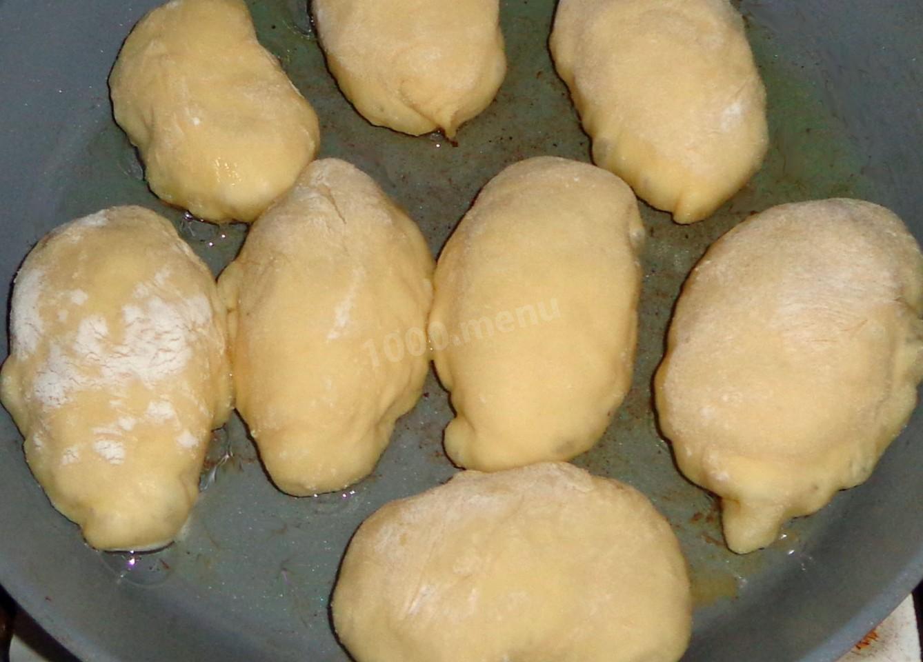 Шаг 12 приготовления Пирожки из теста на сухих дрожжах и картофельном отваре
