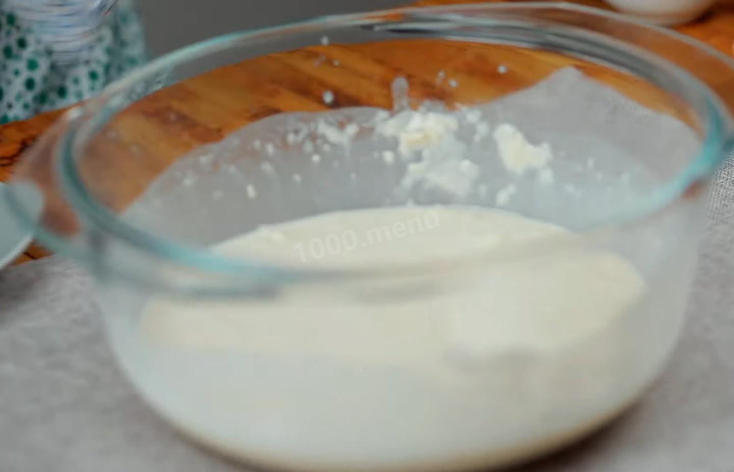 Шаг 5 приготовления Мясной пирог из сдобного дрожжевого теста