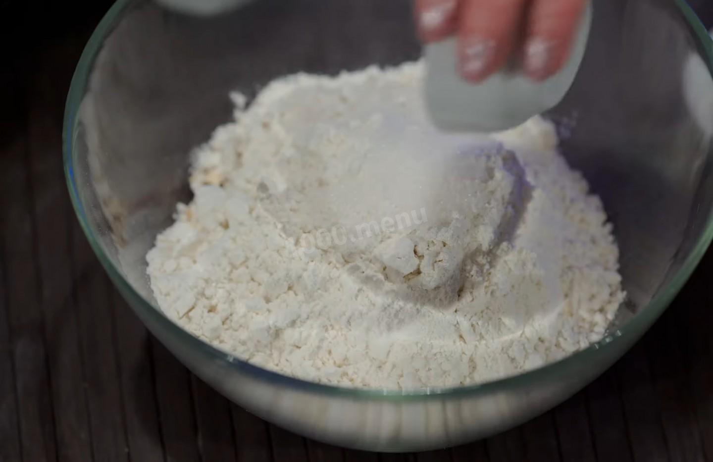 Шаг 4 приготовления Овсяное печенье с яблоками и соком лимона
