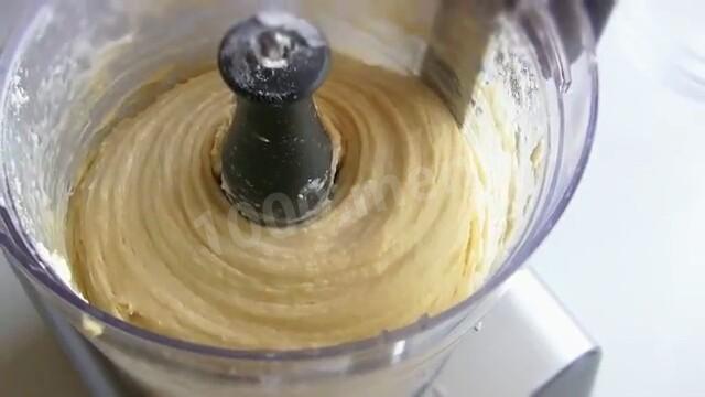 Шаг 5 приготовления Пирог со сливками с крошкой на дрожжах