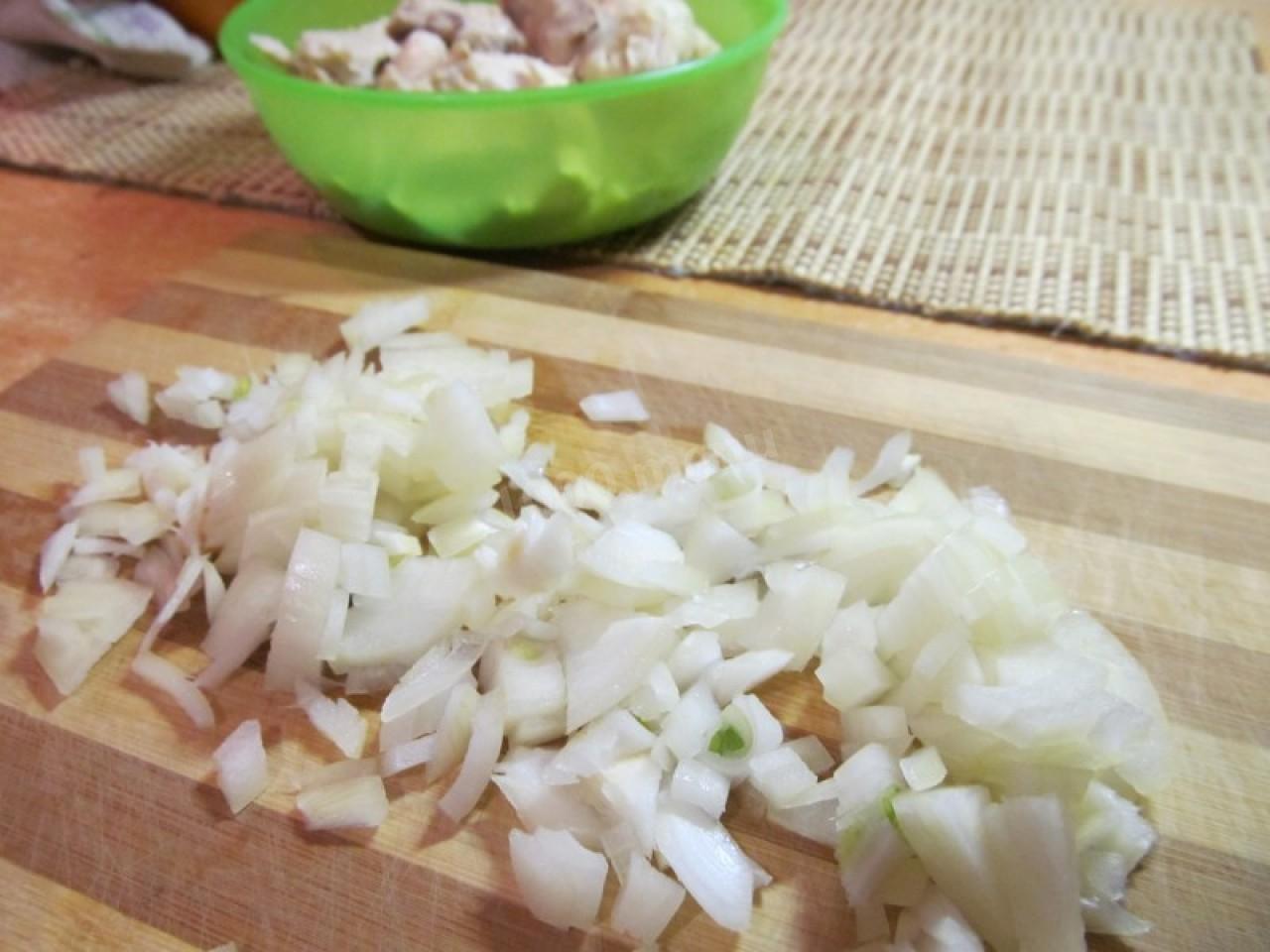 Шаг 14 приготовления Пирожки с курицей на сметане без дрожжей