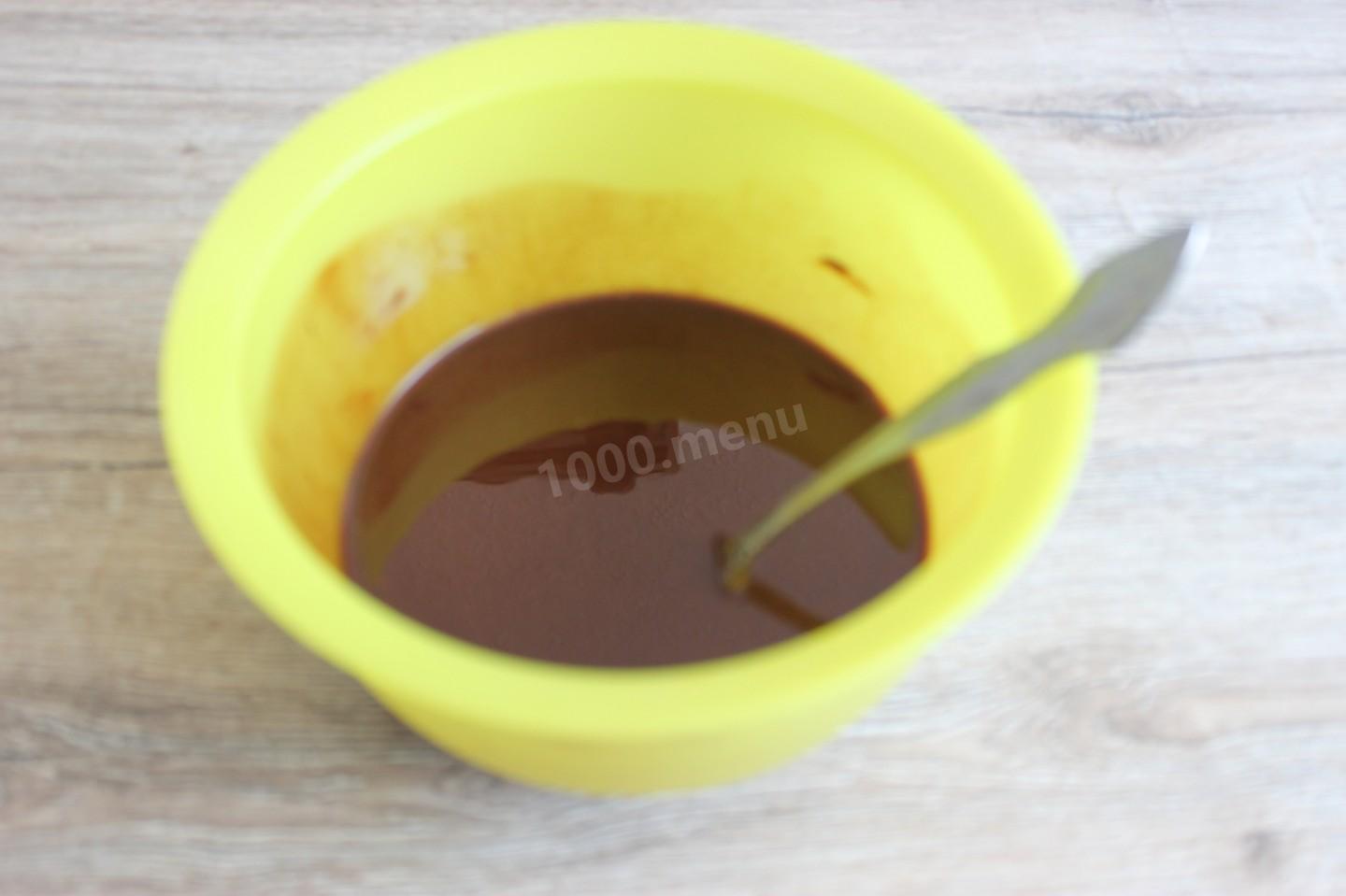 Шаг 2 приготовления Капкейки с крем чиз и карамелью