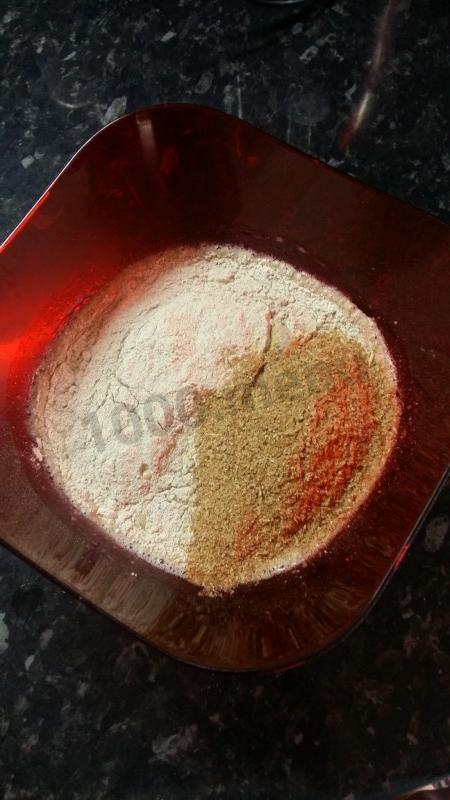 Шаг 5 приготовления Панкейки из ржаной муки