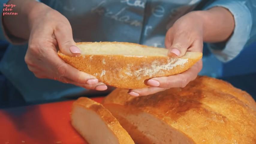 Шаг 17 приготовления Натуральный домашний дрожжевой хлеб в духовке