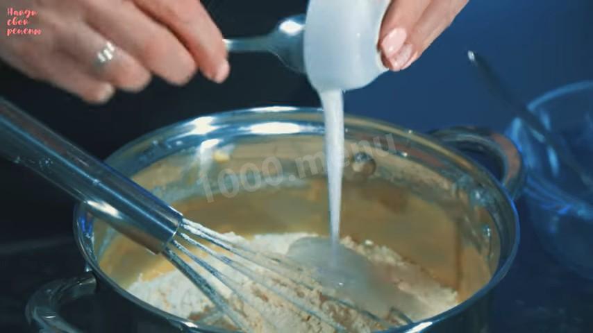 Шаг 13 приготовления Домашние пряники с глазурью из заварного теста на молоке