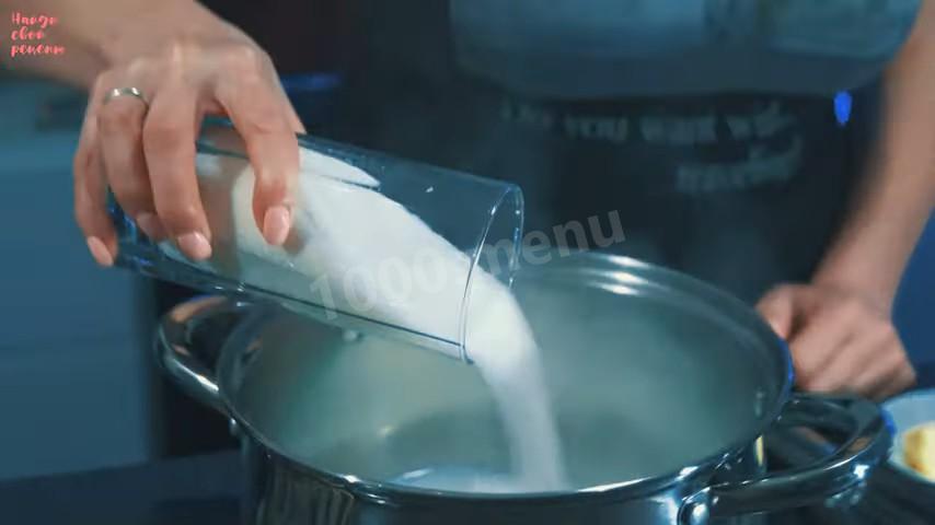 Шаг 2 приготовления Домашние пряники с глазурью из заварного теста на молоке