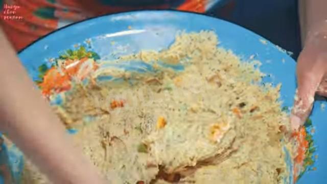 Шаг 21 приготовления Пасхальные куличи с курагой и цукатами на дрожжевом тесте
