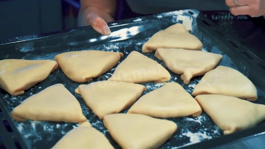 Шаг 20 приготовления Самса с  фаршем из баранины и говядины