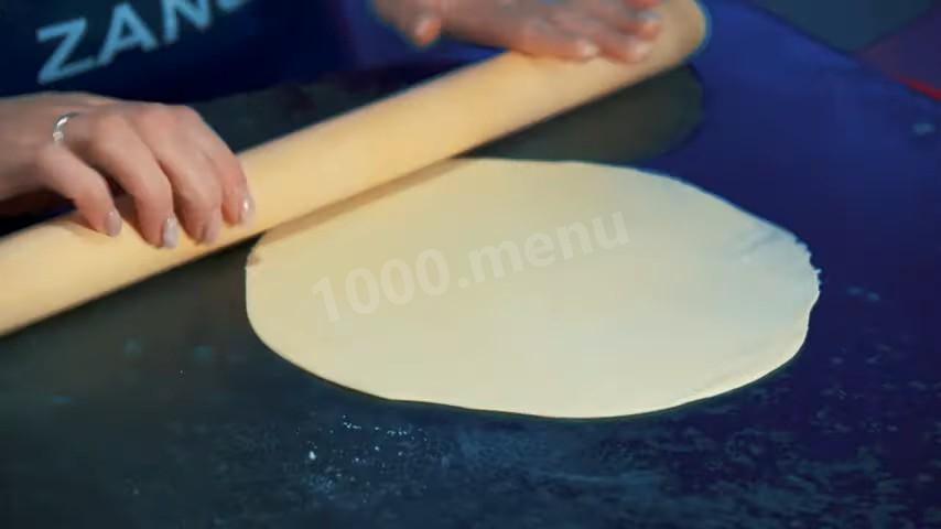 Шаг 16 приготовления Идеальные чебуреки с начинкой из мясного фарша