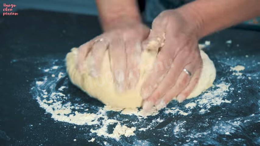 Шаг 14 приготовления Классические беляши с сочной мясной начинкой