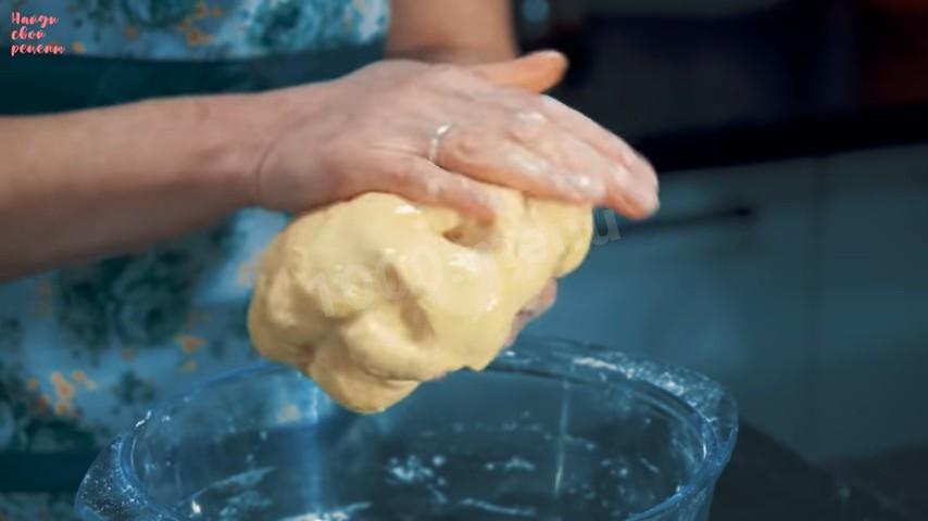 Шаг 15 приготовления Классические беляши с сочной мясной начинкой