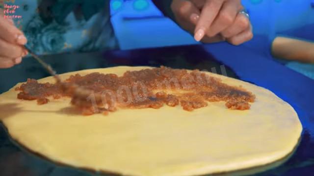 Шаг 23 приготовления Большая сахарная плетенка с корицей по-эстонски