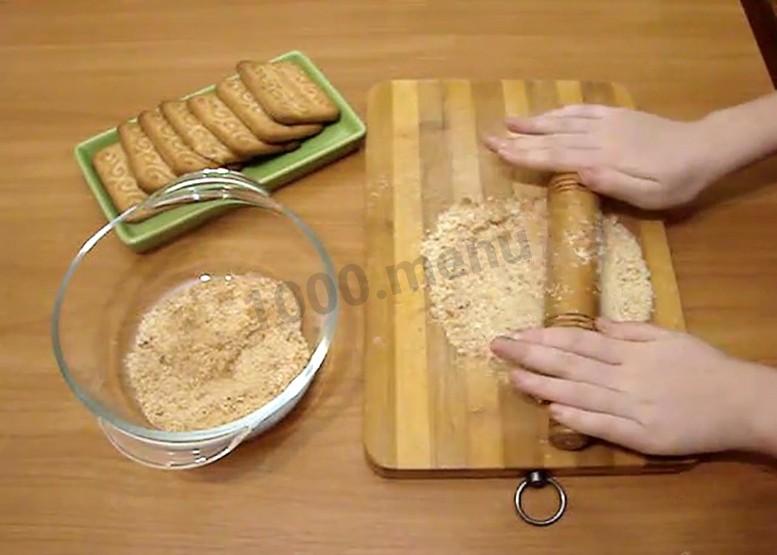 Шаг 1 приготовления Кейк попсы из печенья