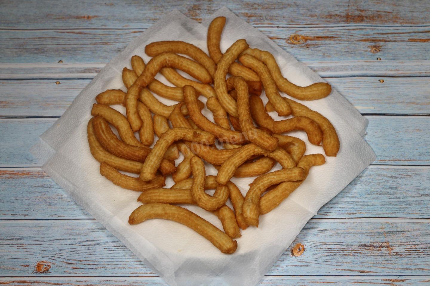 Шаг 6 приготовления Чурро (Чуррос, churros)