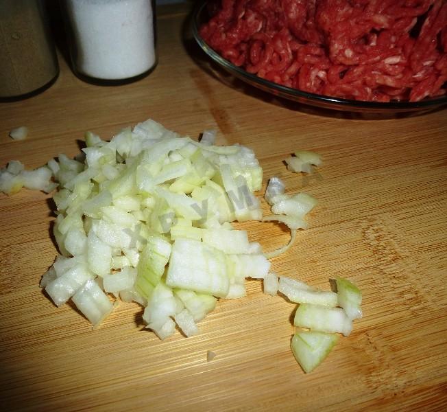 Шаг 8 приготовления Блинчики на молоке с мясом