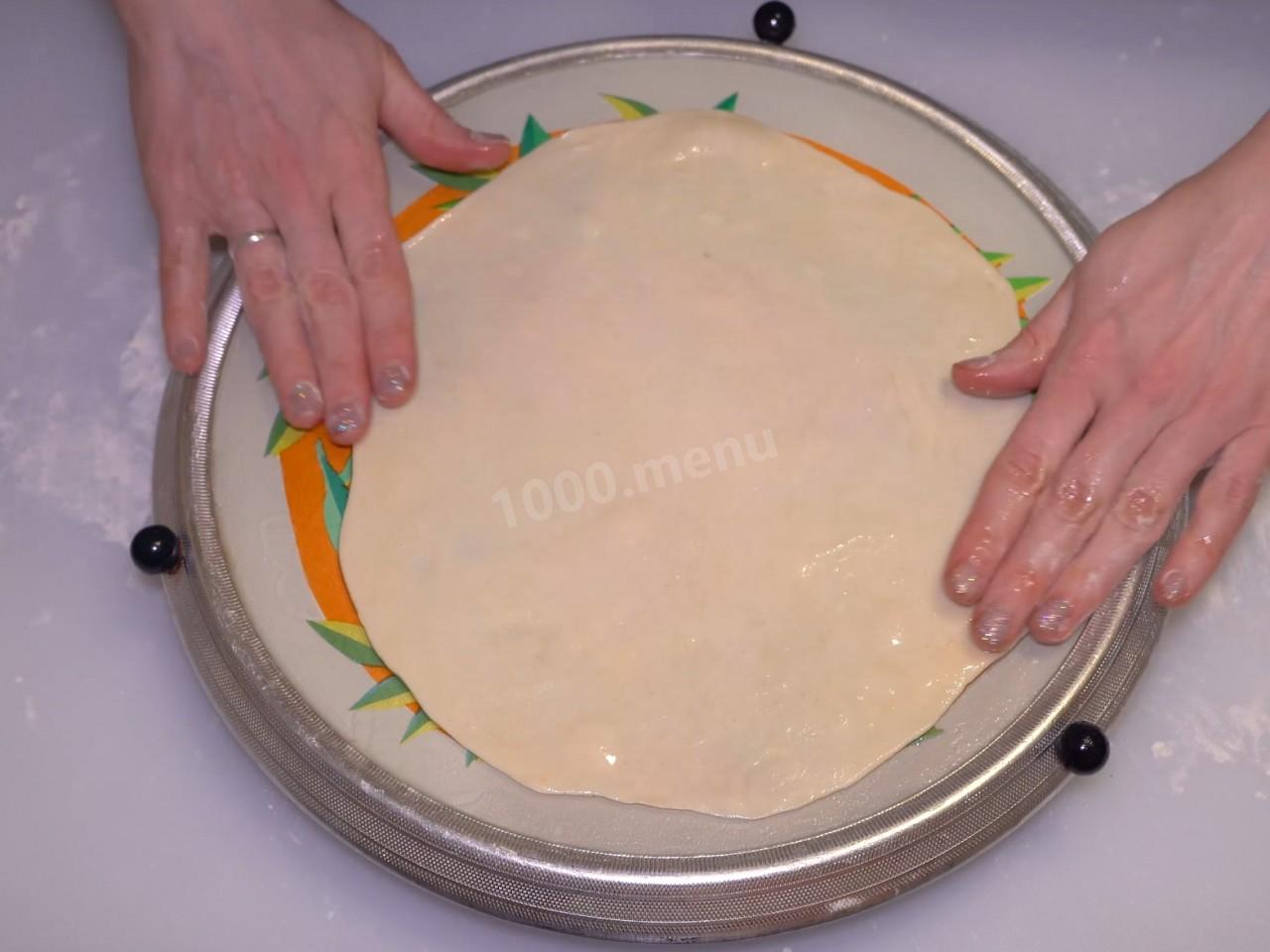 Шаг 15 приготовления Молдавские вертуты с тыквой и капустой