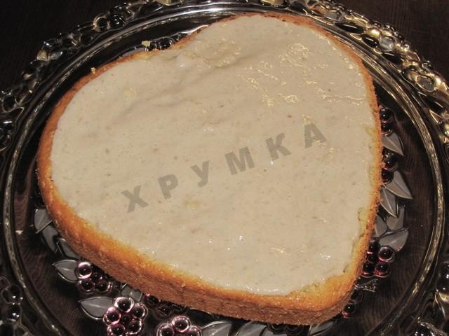 Шаг 14 приготовления Банановый пирог в микроволновке