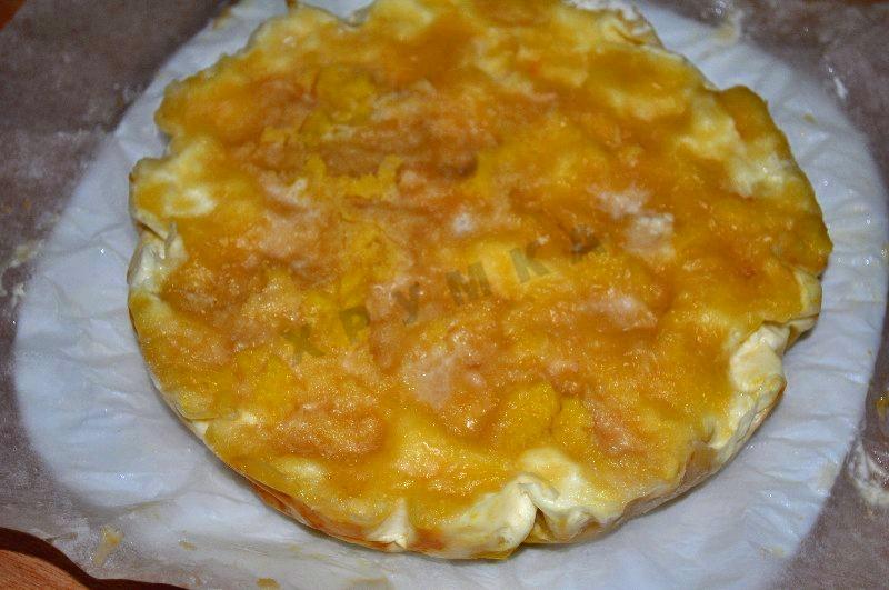 Шаг 9 приготовления Творожно масляный пирог в мультиварке