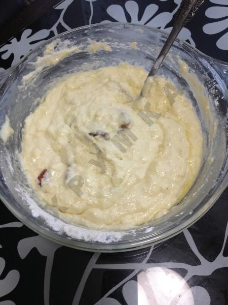 Шаг 2 приготовления Манник с изюмом