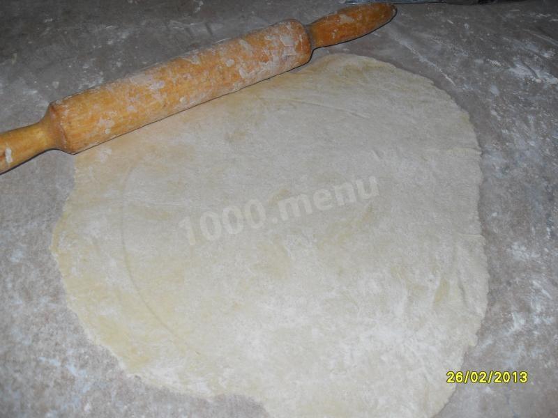 Шаг 8 приготовления Печенье Рожки от свекрови на сметане
