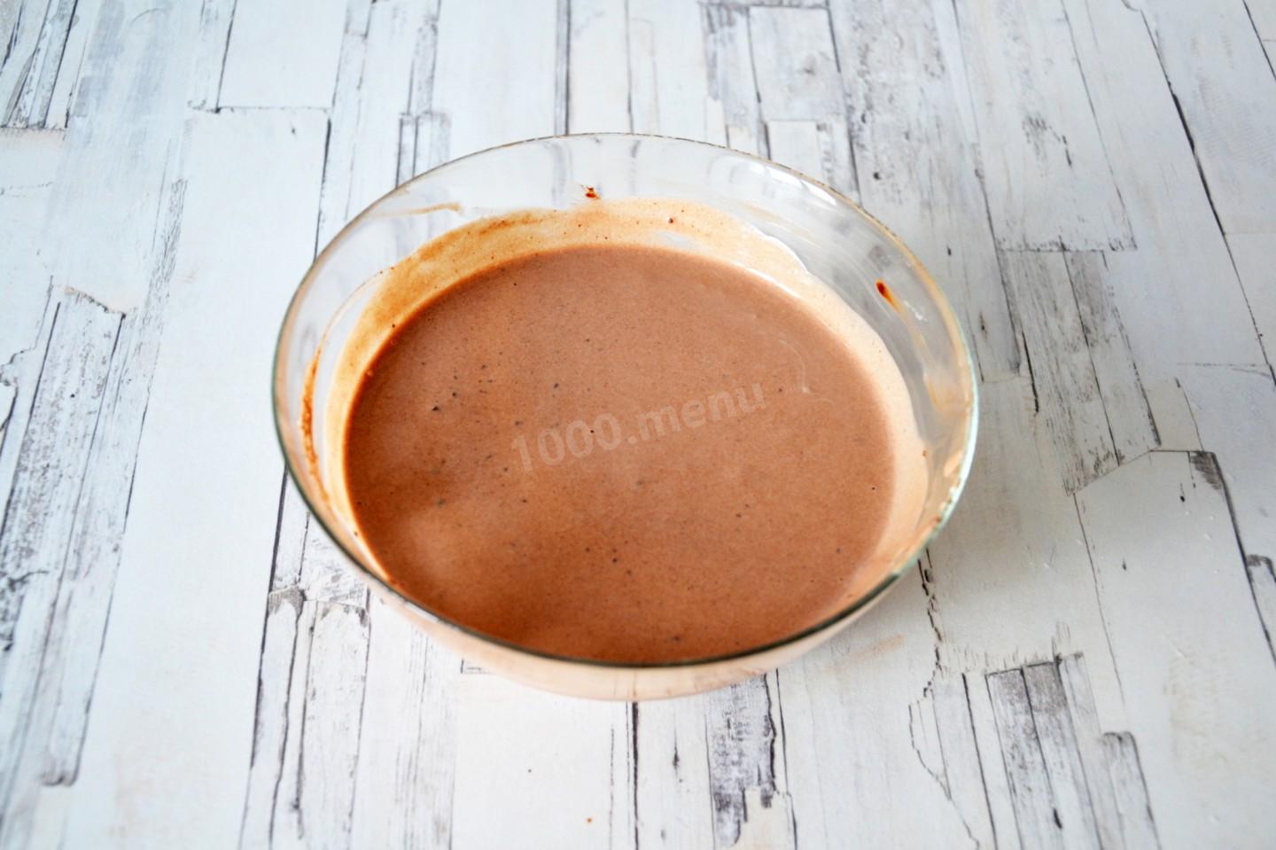 Шаг 10 приготовления Тарт с белой смородиной и какао