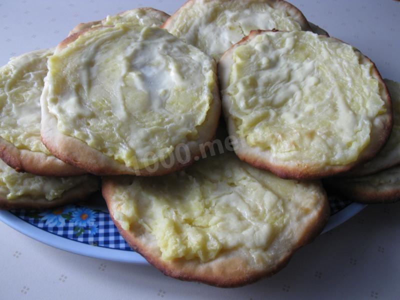 Обложка рецепта Шанежки с картошкой