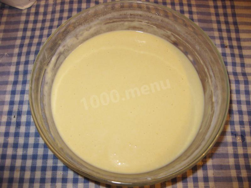 Шаг 10 приготовления Блины из пшеничной и кукурузной муки