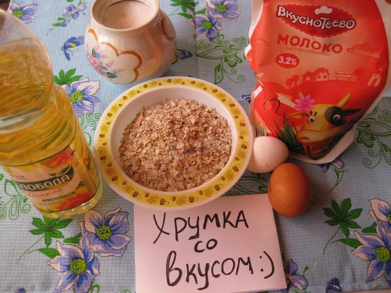 Шаг 1 приготовления Блины из овсяной муки