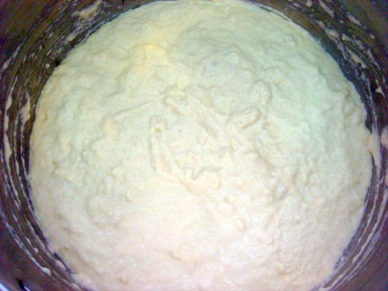 Шаг 10 приготовления Итальянский хлеб чиабатта с кукурузной мукой