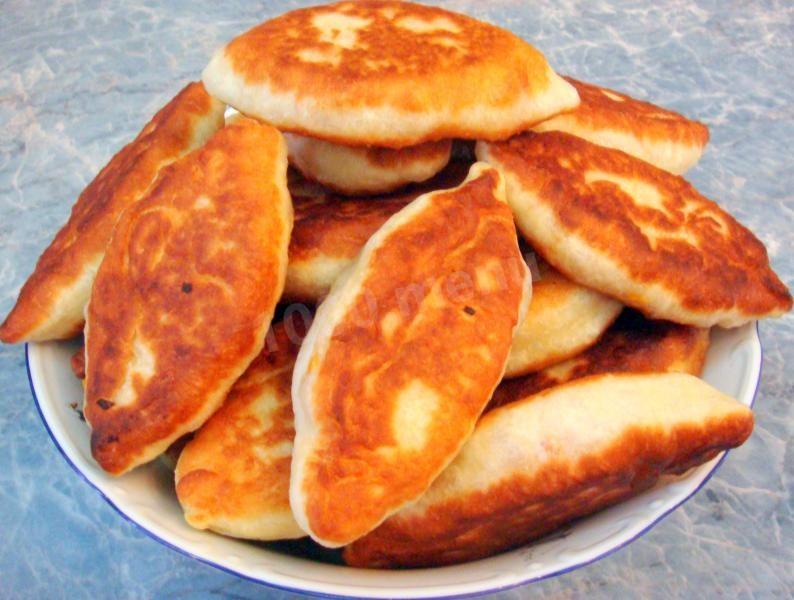 Шаг 14 приготовления Постные жареные пирожки на сухих дрожжах за 15 минут
