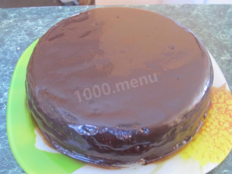 Шаг 10 приготовления Торт с маком и кокосовой стружкой