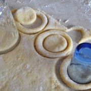 Шаг 2 приготовления Жареные бараночки с плавленными сырками