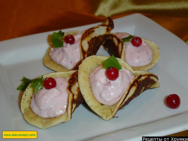 Шаг 8 приготовления Арабские блинчики с начинкой