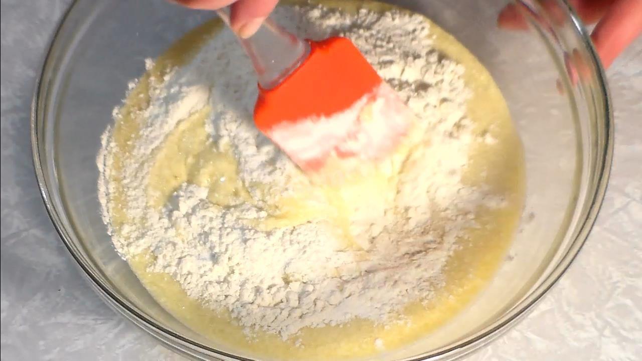 Шаг 4 приготовления Сметанное печенье вкуснейшее банановое