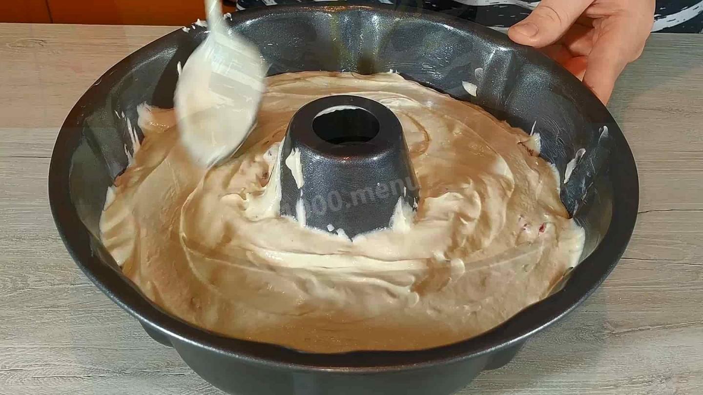 Шаг 6 приготовления Рождественский кекс с вишней и лимонами