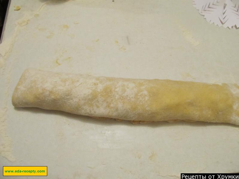 Шаг 3 приготовления Пирог вишневый