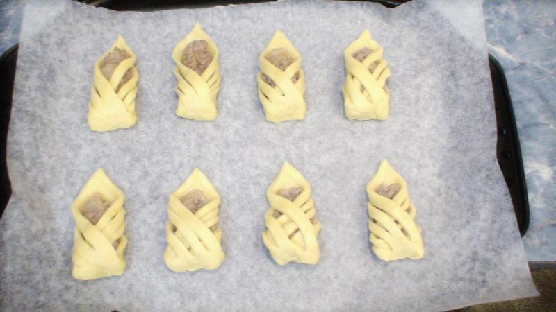 Шаг 13 приготовления Печенье Чарох с яблочно-ореховой начинкой