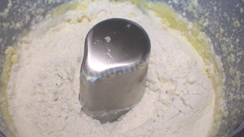 Шаг 5 приготовления Печенье Чарох с яблочно-ореховой начинкой