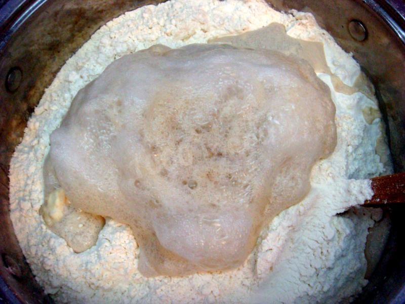Шаг 9 приготовления Осетинские пироги с зеленым луком