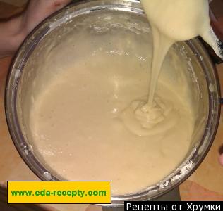 Шаг 2 приготовления Черничный чизкейк