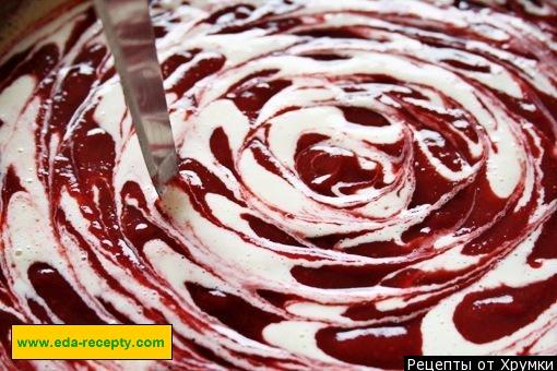 Шаг 3 приготовления Клубничный чизкейк