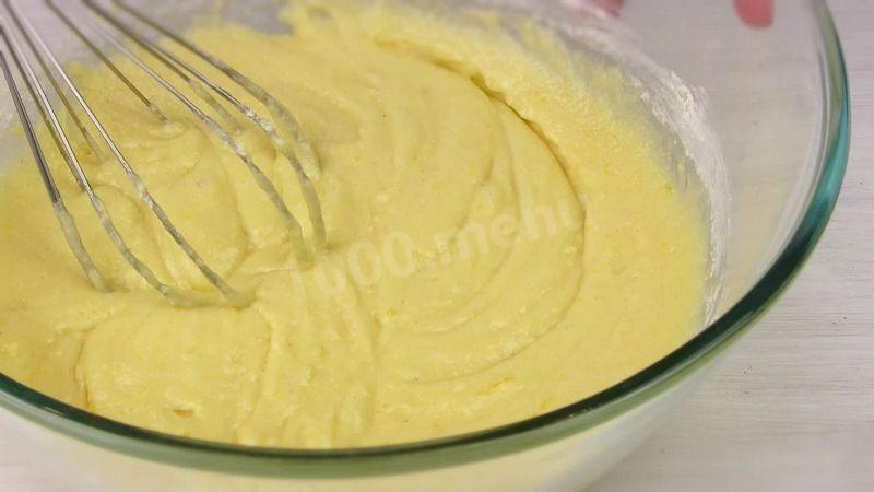 Шаг 8 приготовления Постный манник на апельсиновом соке